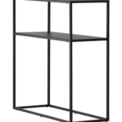 Georgetown sidobord 30 x 80 cm - Svart