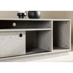 Girona TV-bänk - Grå