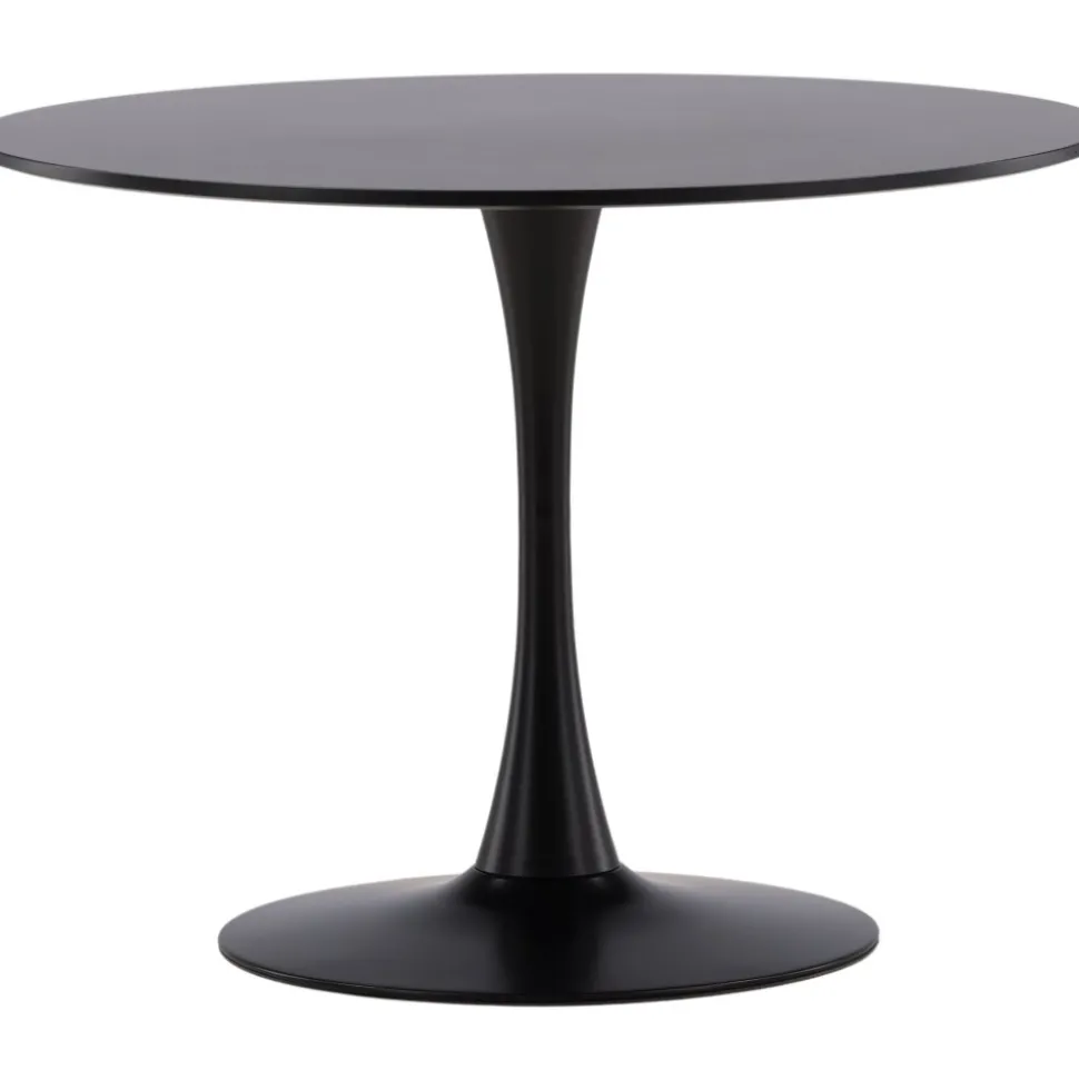 Glade matbord Ø100 cm - Svart