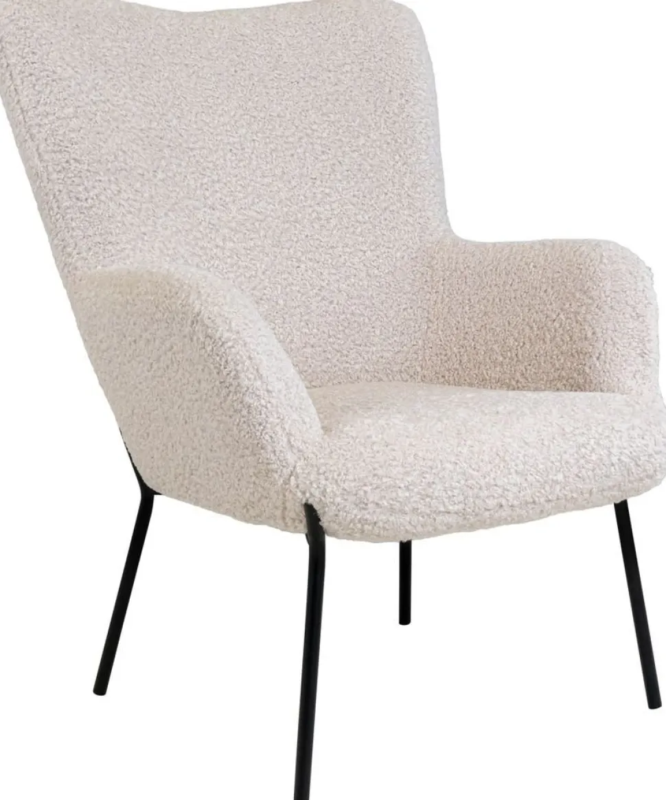 Glasgow Fåtölj - Vit/svart