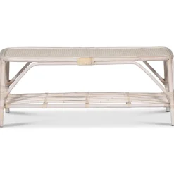 Glory Webbing soffbord i rotting 110 x 50 cm - Whitewash