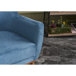 Gonca fåtölj - Blå