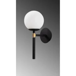 Gondol vägglampa 3041 - Svart/vit