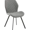 Greta matstol - Grå tyg