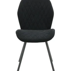 Greta matstol - Svart tyg