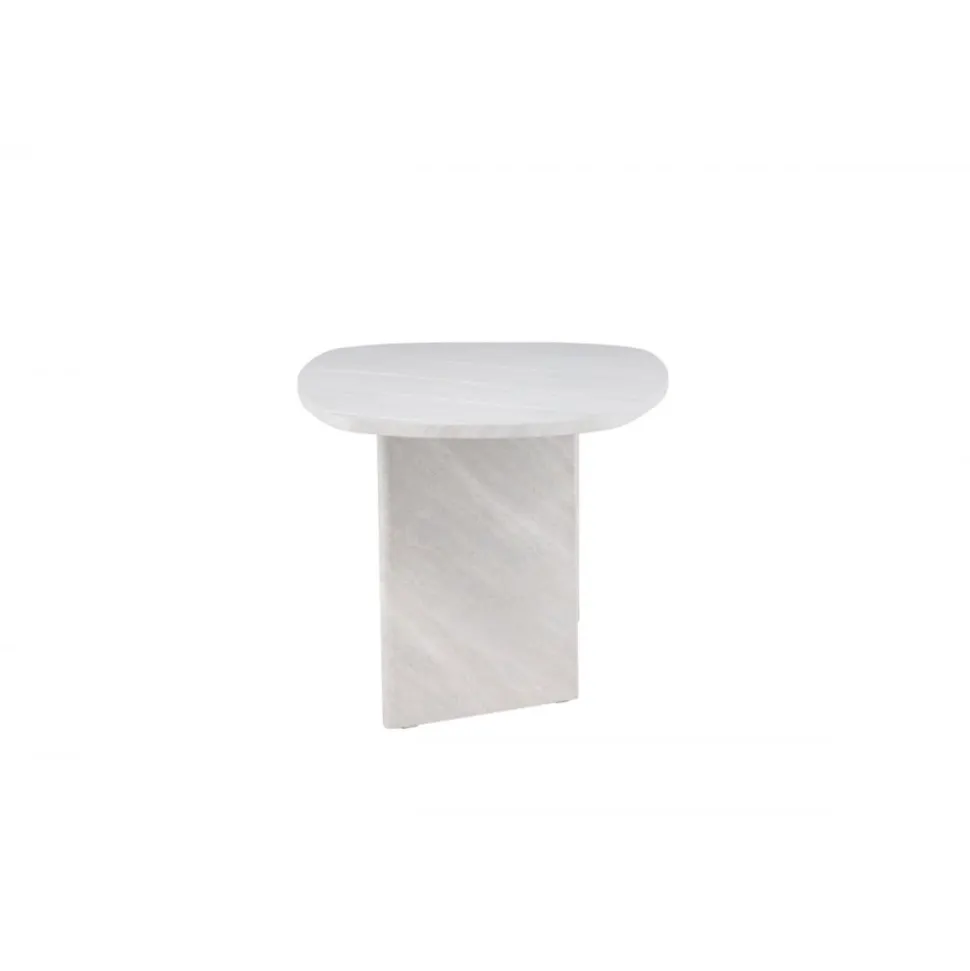 Grönvik matbord 220 x 100 cm - Vit marmor