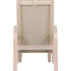 Grötö loungestol - Beige/Whitewash