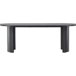 Grundsund matbord 220 x 100 cm - Svart