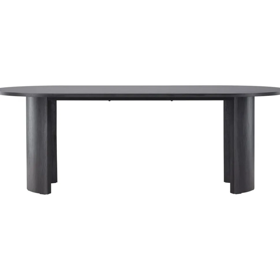 Grundsund matbord 220 x 100 cm - Svart