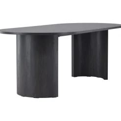 Grundsund matbord 220 x 100 cm - Svart