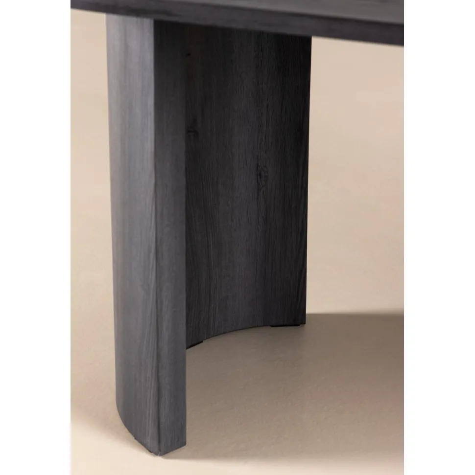 Grundsund matbord 220 x 100 cm - Svart