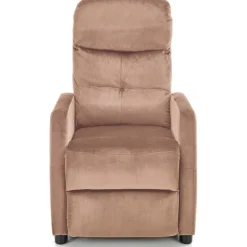 Gunvor reclinerfåtölj i beige sammet