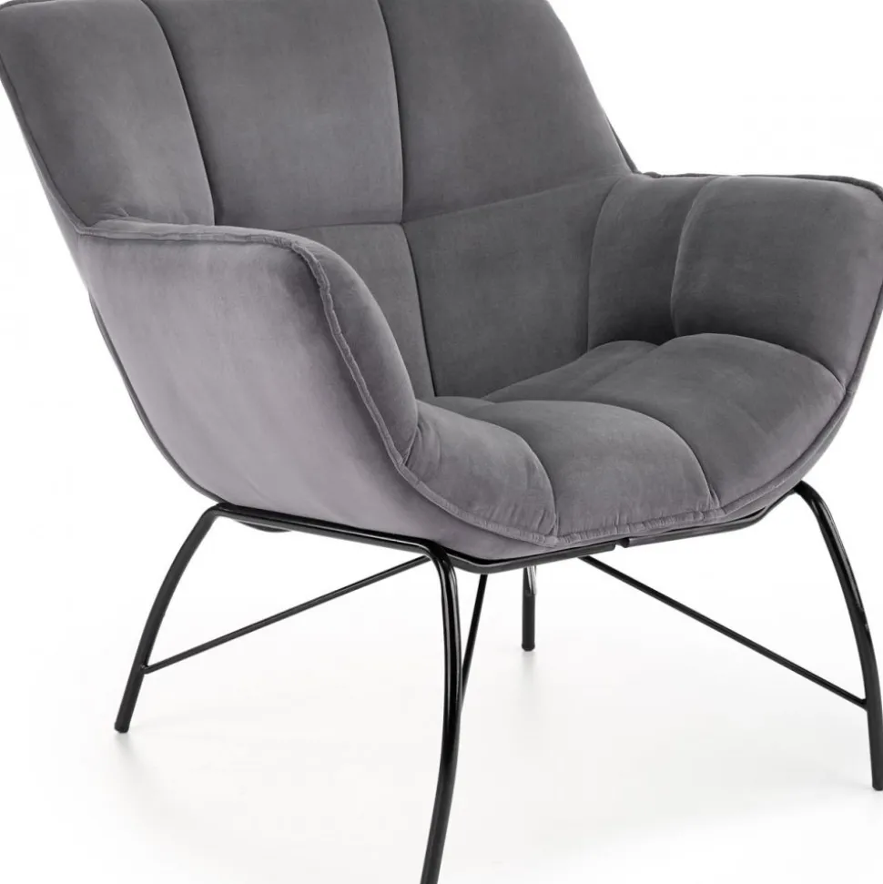 Hagman fåtölj - Grå + Textilrengöring för möbler