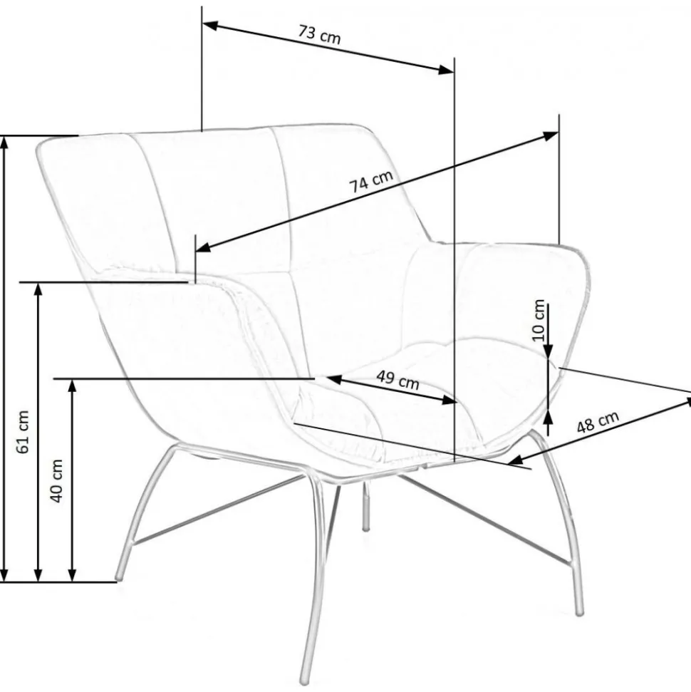 Hagman fåtölj - Grå + Textilrengöring för möbler