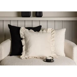 Hailey kuddfodral - Vit