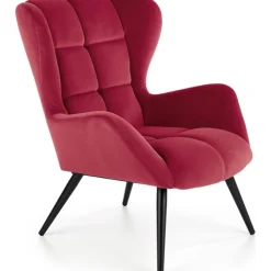 Halfman fåtölj - Röd