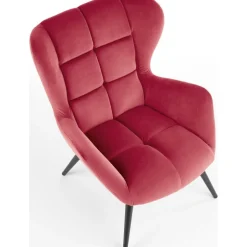 Halfman fåtölj - Röd