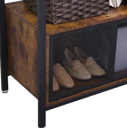 Hallmöbel 180x80 cm - Brun/svart