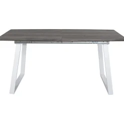 Hallsberg matbord 160-200 cm - Ek/vit