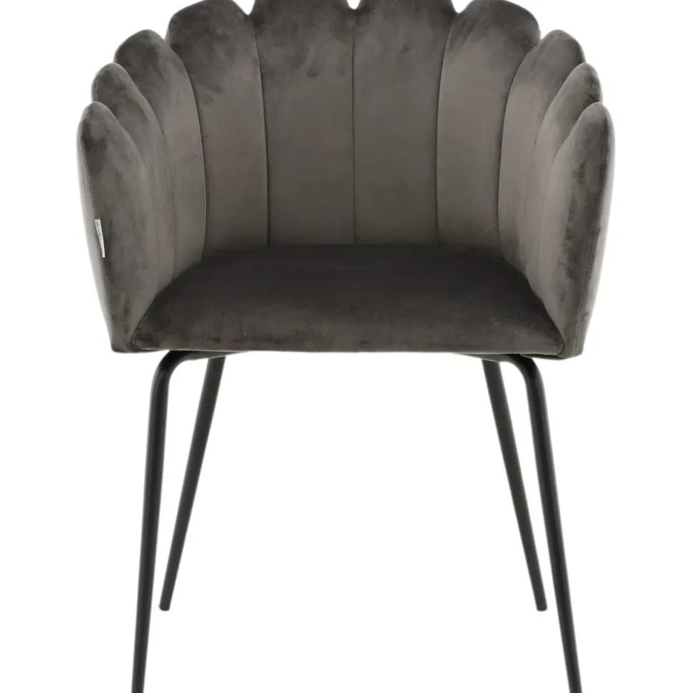 Halmstad karmstol - Grå