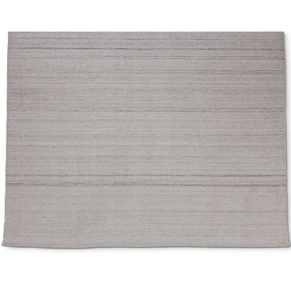 Handvävd ullmatta Island - Beige/Brun