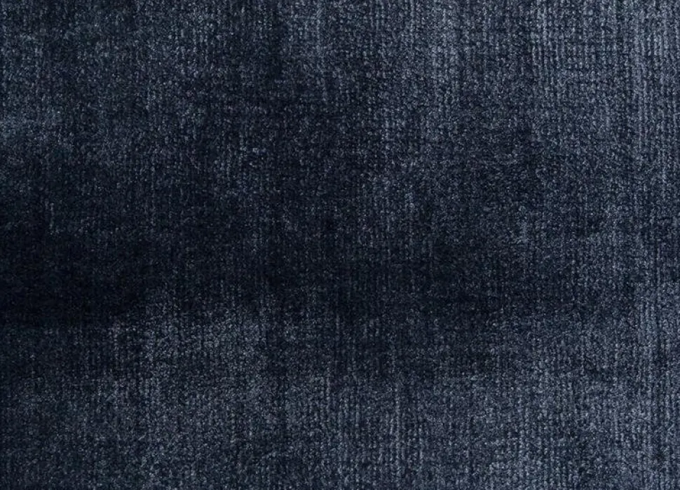 Handvävd Viskosmatta Doriano - Blå