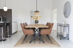 Harbo Matstol - Vintage brun