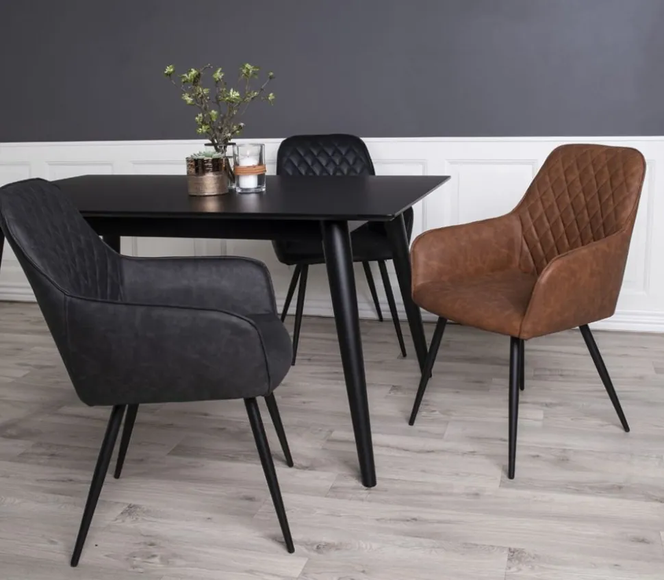 Harbo Matstol - Vintage brun