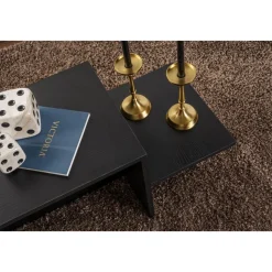 Harmony soffbord80 x 40 cm - Svart trä