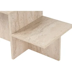 Harmony soffbord 80 x 40 cm - Travertin