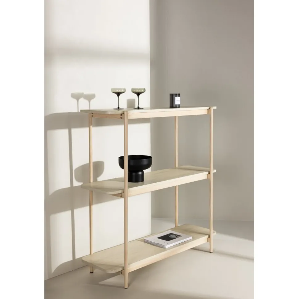 Heim hylla 120 cm - Whitewash