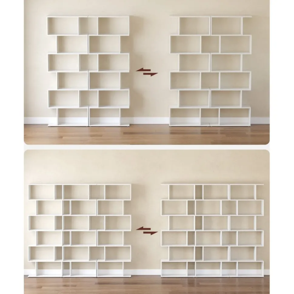 Hektor bokhylla - Vit