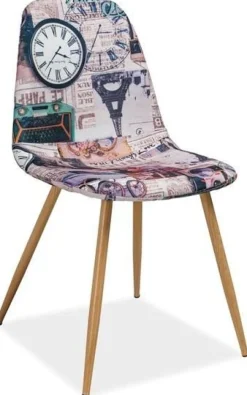 Hemingway Paris matstol - Multifärgad