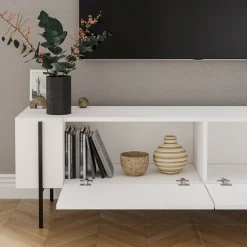 Herman TV-bänk - Vit