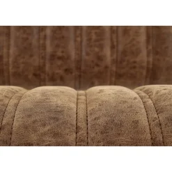 Hester barstol i brun vintage PU + Fläckborttagare för möbler