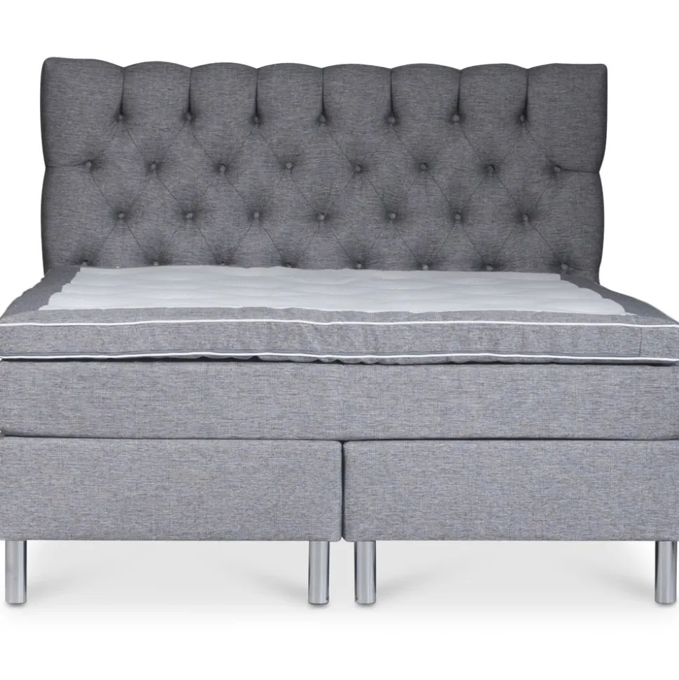 Hilton Deluxe Presley sängpaket 5-zons kontinentalsäng med sänggavel - Valfri färg!