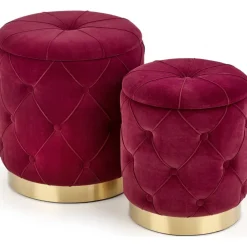 Hitch sittpuff - Röd