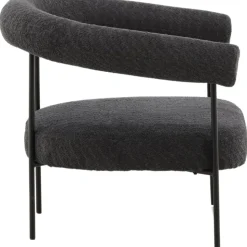 Hökåsen x Josefin Lustig fåtölj - Svart/mörkgrå