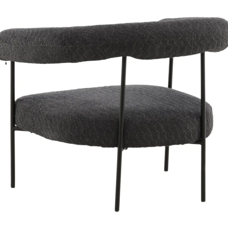 Hökåsen x Josefin Lustig fåtölj - Svart/mörkgrå