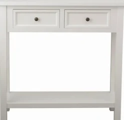 Holmby antikvitt konsolbord 80 x 78 cm