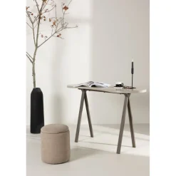 Holmestrand skrivbord 115 x 50 cm - Beige/Brun