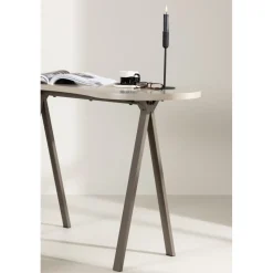 Holmestrand skrivbord 115 x 50 cm - Beige/Brun