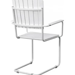 Holmsund stol med armstöd - Vit