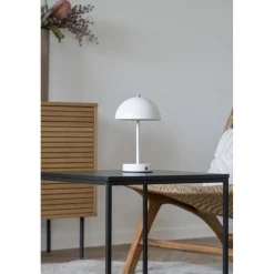 Holt uppladdningsbar LED bordslampa - Vit