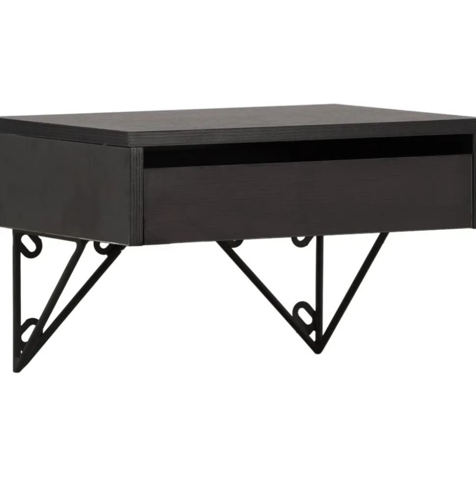 Holy sidobord 41 x 30 cm - Svart