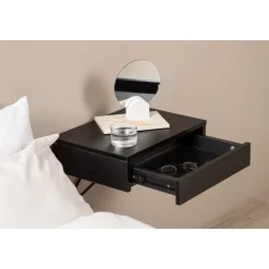 Holy sidobord 41 x 30 cm - Svart