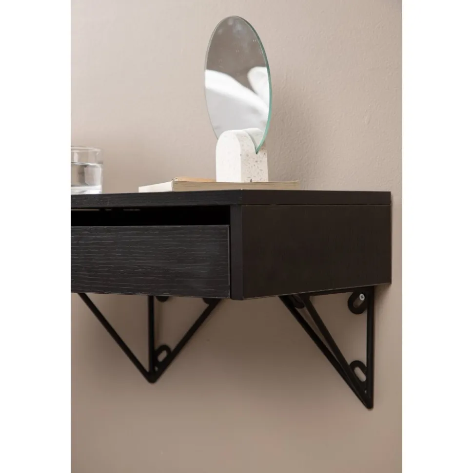 Holy sidobord 41 x 30 cm - Svart