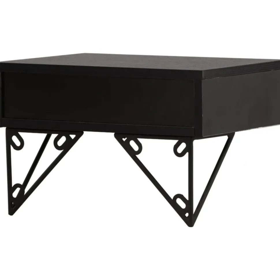 Holy sidobord 41 x 30 cm - Svart