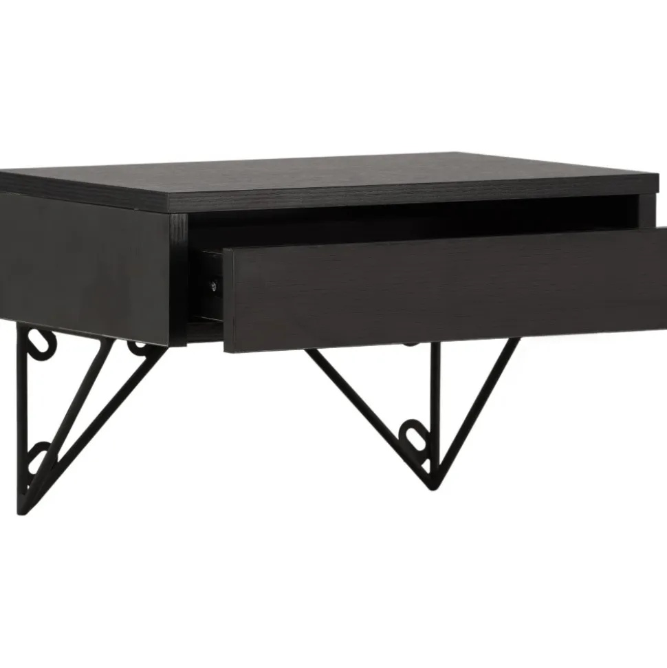 Holy sidobord 41 x 30 cm - Svart