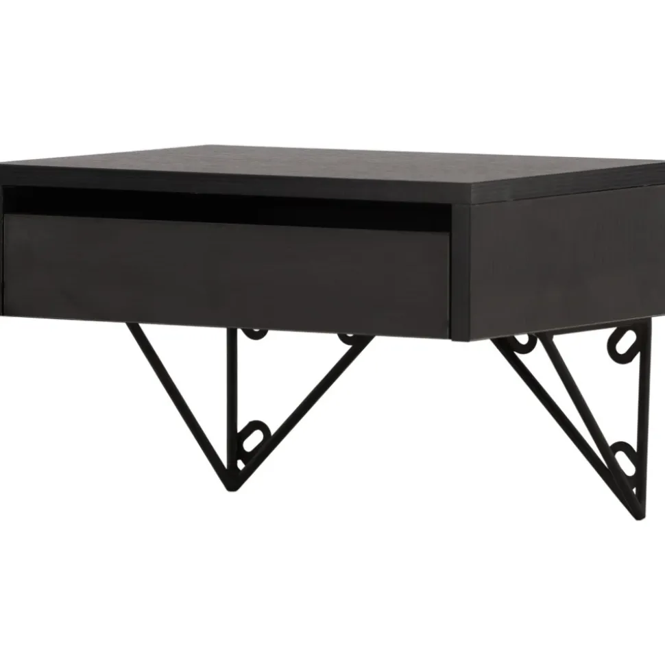 Holy sidobord 41 x 30 cm - Svart